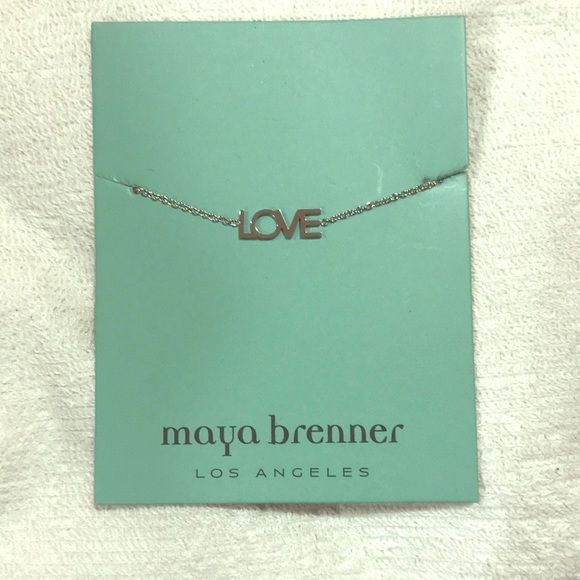 Maya Brenner “LOVE” silver bracelet - Picture 1 of 2